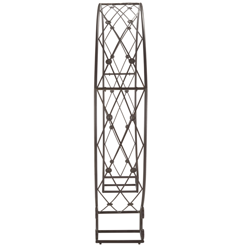 Safavieh Mizell Moon Iron Gateway in Brown