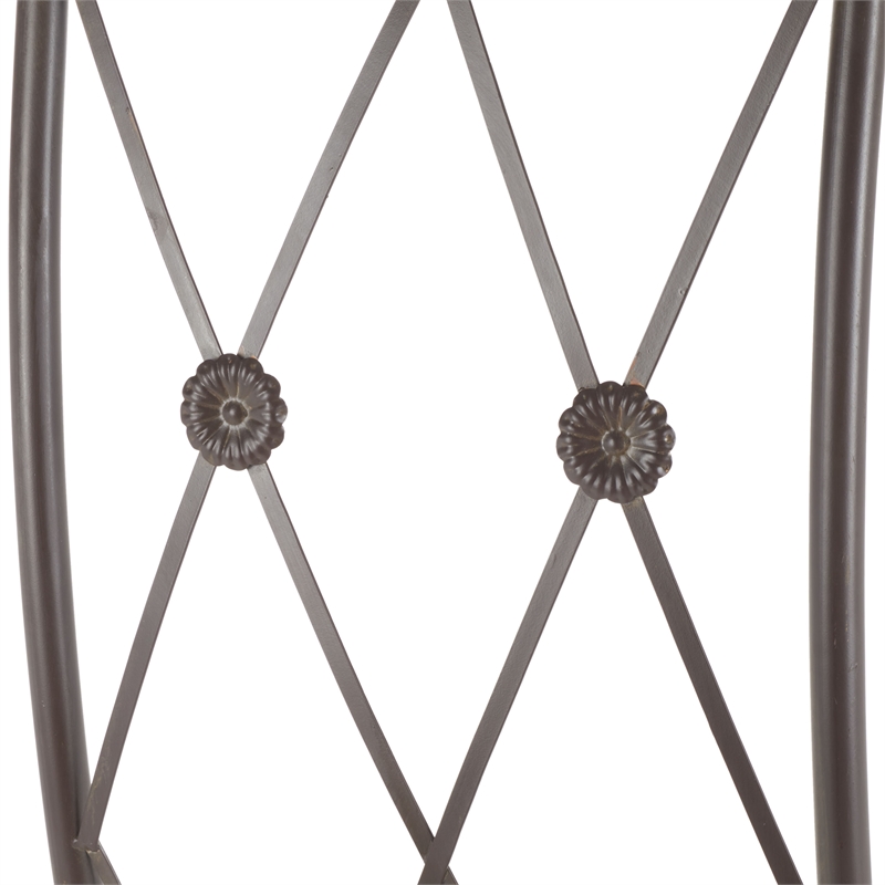 Safavieh Mizell Moon Iron Gateway in Brown