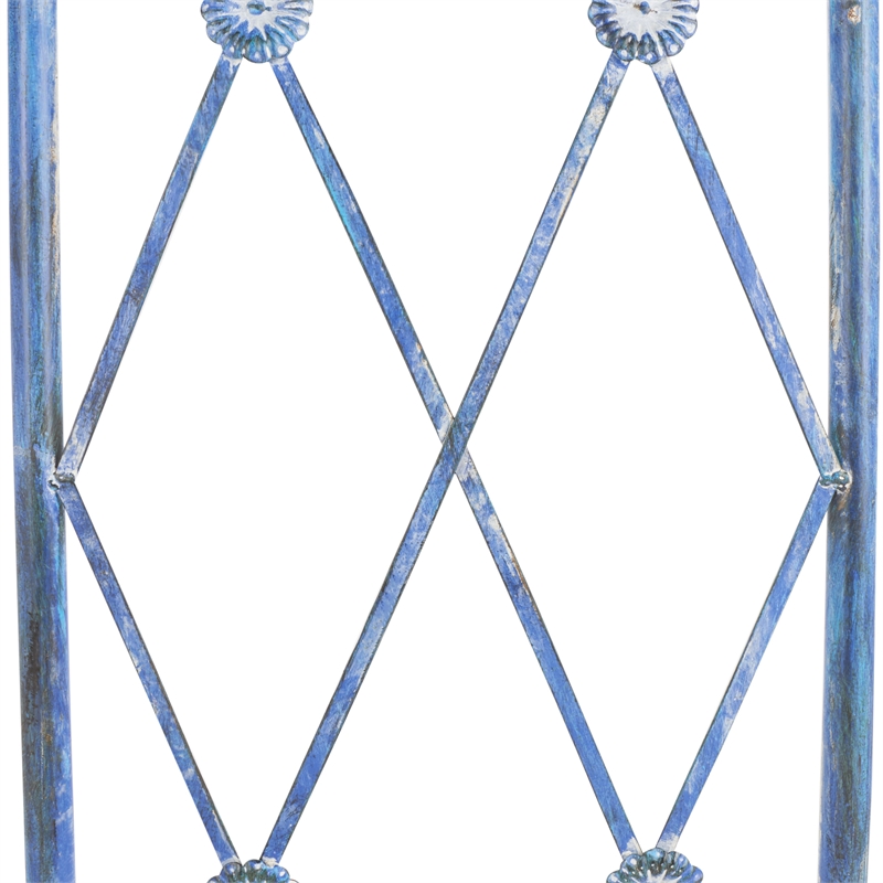 Safavieh Mizell Moon Iron Gateway in Blue