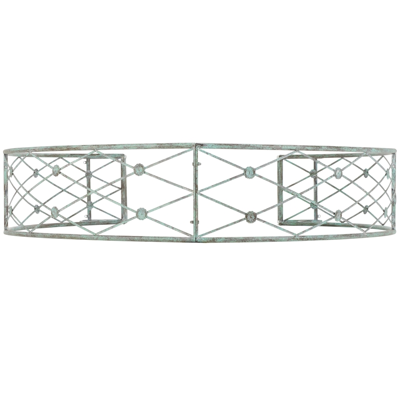 Safavieh Mizell Moon Iron Gateway in Green