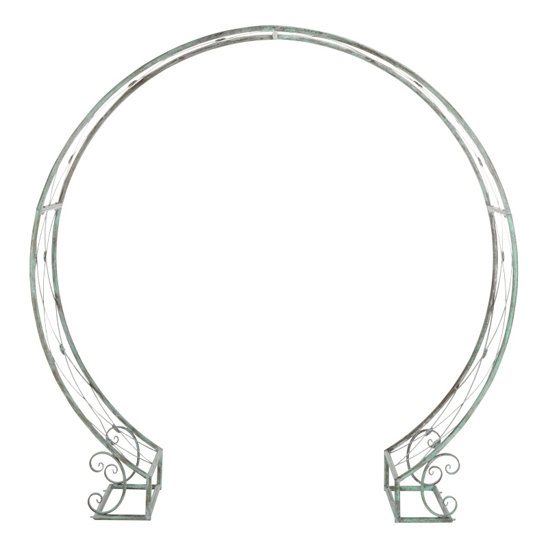 Safavieh Mizell Moon Iron Gateway in Green
