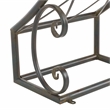 Safavieh Mizell Moon Iron Gateway in Black / Rust