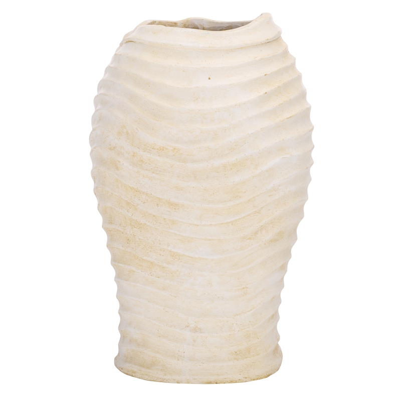 Safavieh Damian Planter Pot  in Off White