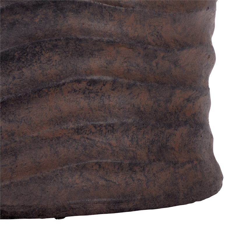Safavieh Damian Planter Pot  in Brown