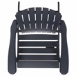 Safavieh Eden Wood Adirondack Chair in Blue
