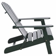 Safavieh Eden Wood Adirondack Chair in Green