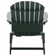 Safavieh Eden Wood Adirondack Chair in Green