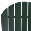 Safavieh Eden Wood Adirondack Chair in Green