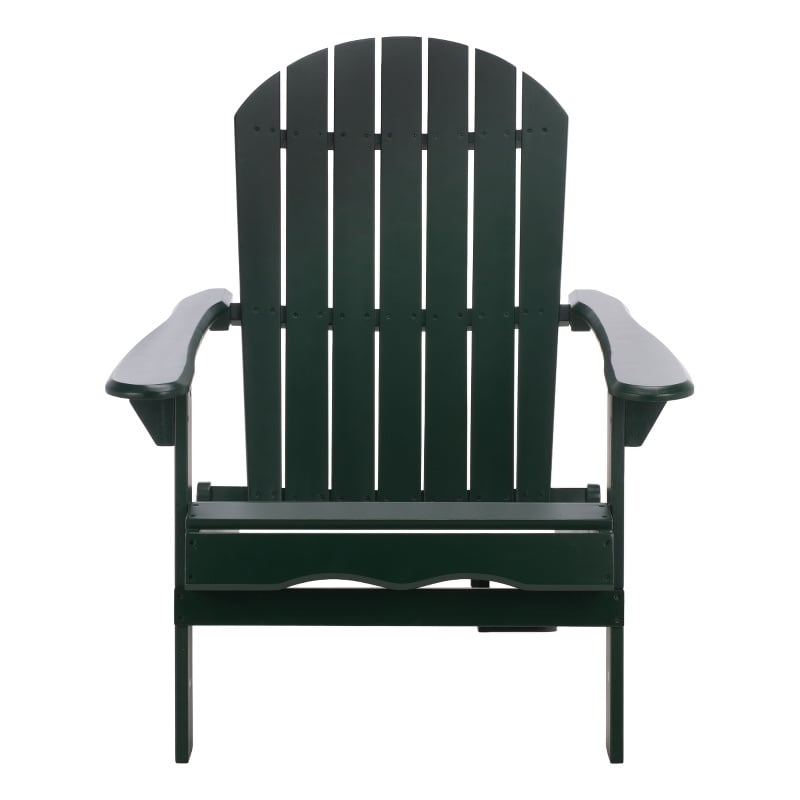 Safavieh Eden Wood Adirondack Chair in Green