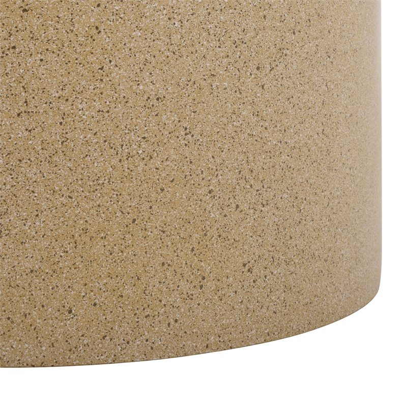 Safavieh Tina Cylinder Accent Table  in Beige
