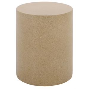 Safavieh Tina Cylinder Accent Table  in Beige