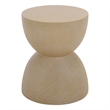 Safavieh Tina Hourglass Accent Table  in Beige