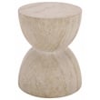 Safavieh Tina Hourglass Accent Table in Beige