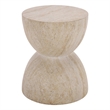 Safavieh Tina Hourglass Accent Table in Beige
