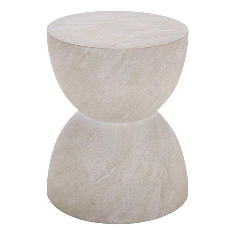 Safavieh Tina Hourglass Accent Table in Smoke