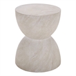 Safavieh Tina Hourglass Accent Table in Smoke