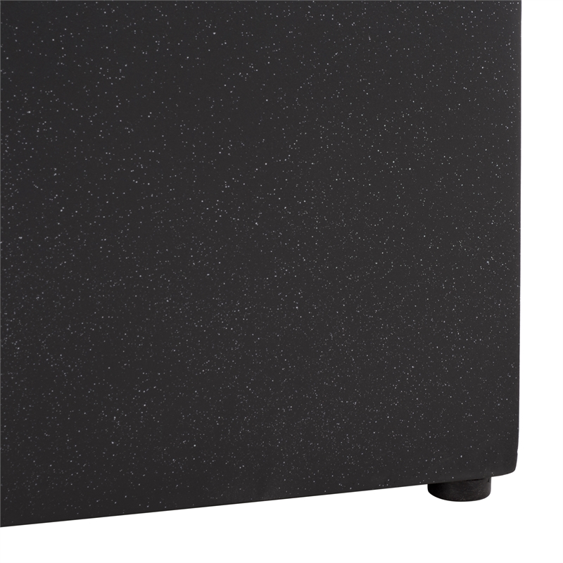 Safavieh Tina Cube Accent Table in Black