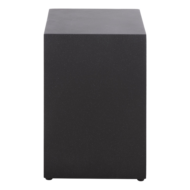 Safavieh Tina Cube Accent Table in Black