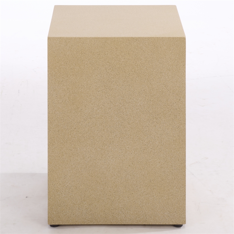 Safavieh Tina Cube Accent Table  in Beige