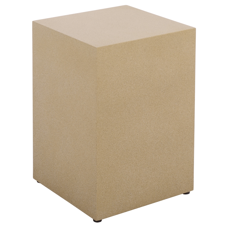 Safavieh Tina Cube Accent Table  in Beige