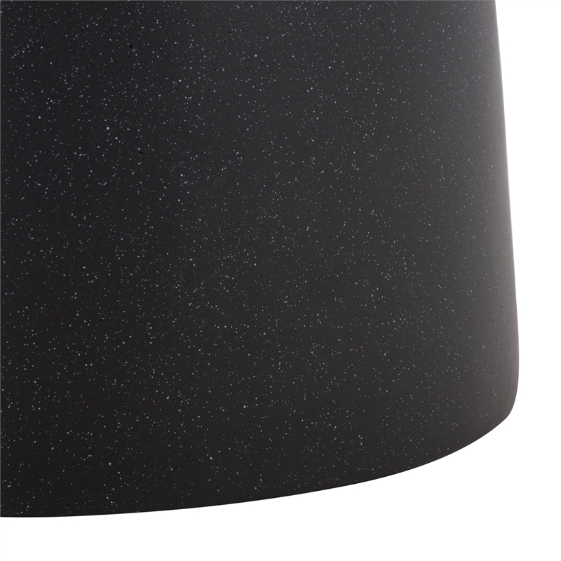 Safavieh Tina Mushroom Accent Table in Black
