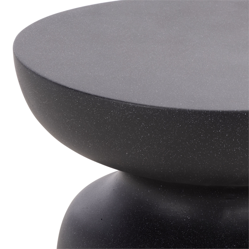 Safavieh Tina Mushroom Accent Table in Black