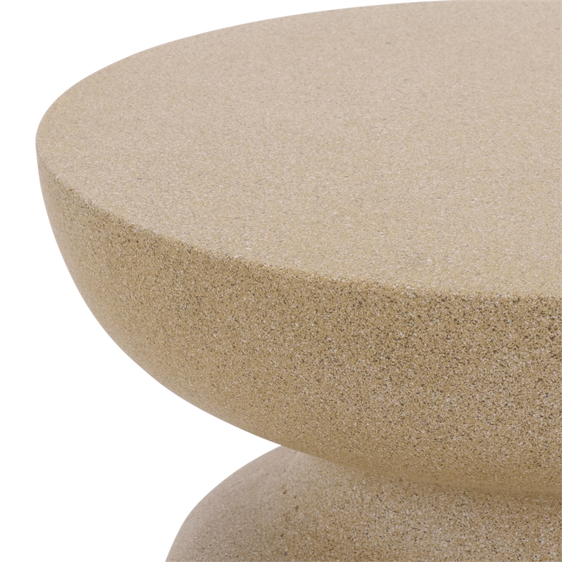 Safavieh Tina Mushroom Accent Table  in Beige
