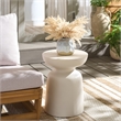 Safavieh Tina Mushroom Accent Table in Ivory