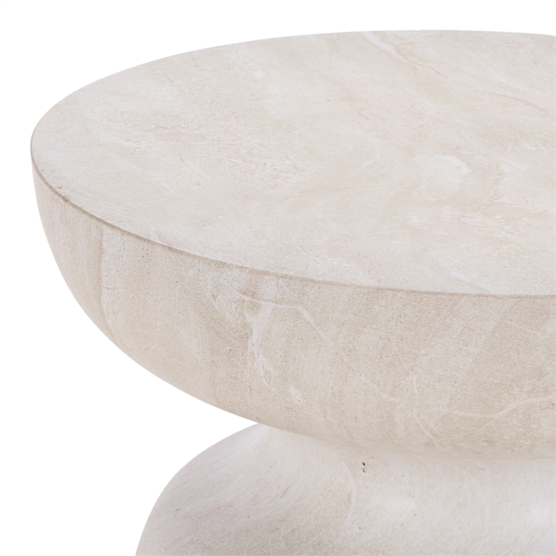 Safavieh Tina Mushroom Accent Table  in Smoke