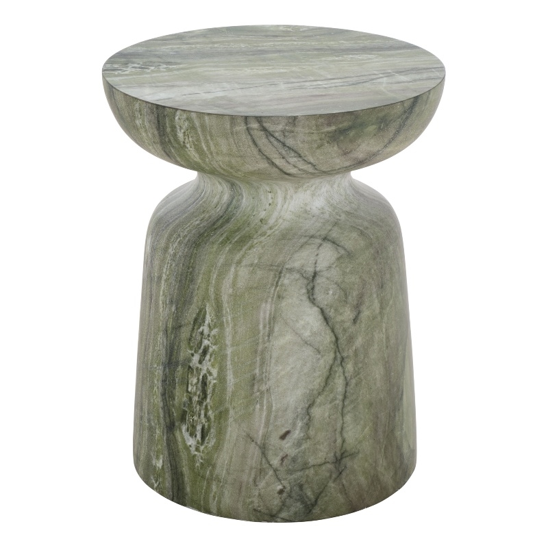 Safavieh Tina Mushroom Accent Table in Green
