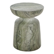 Safavieh Tina Mushroom Accent Table in Green