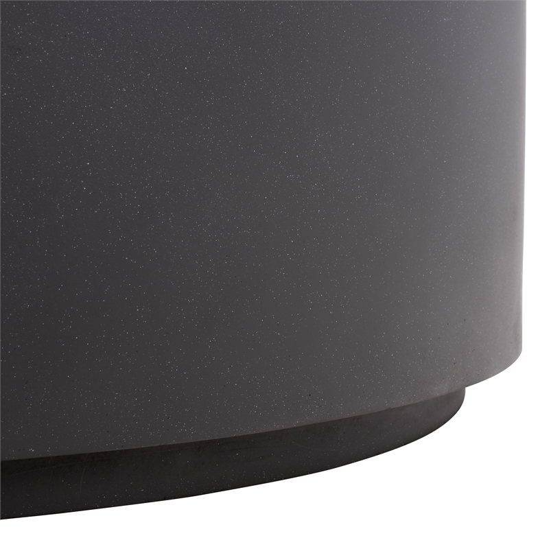 Safavieh Tina Round Coffee Table in Black
