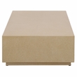 Safavieh Tina Rectangle Coffee Table  in Beige