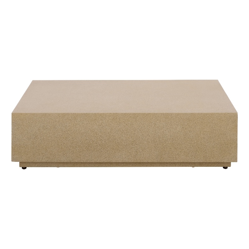 Safavieh Tina Rectangle Coffee Table  in Beige