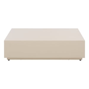 Safavieh Tina Rectangle Coffee Table in Ivory