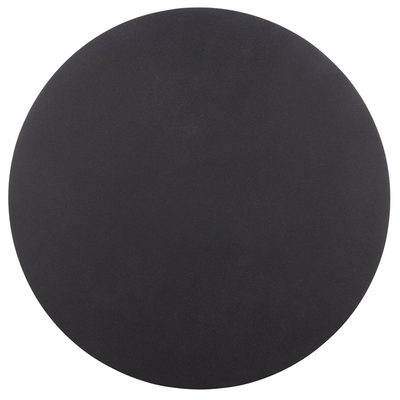 Safavieh Tina 3 Ball Round Coffee Table in Black