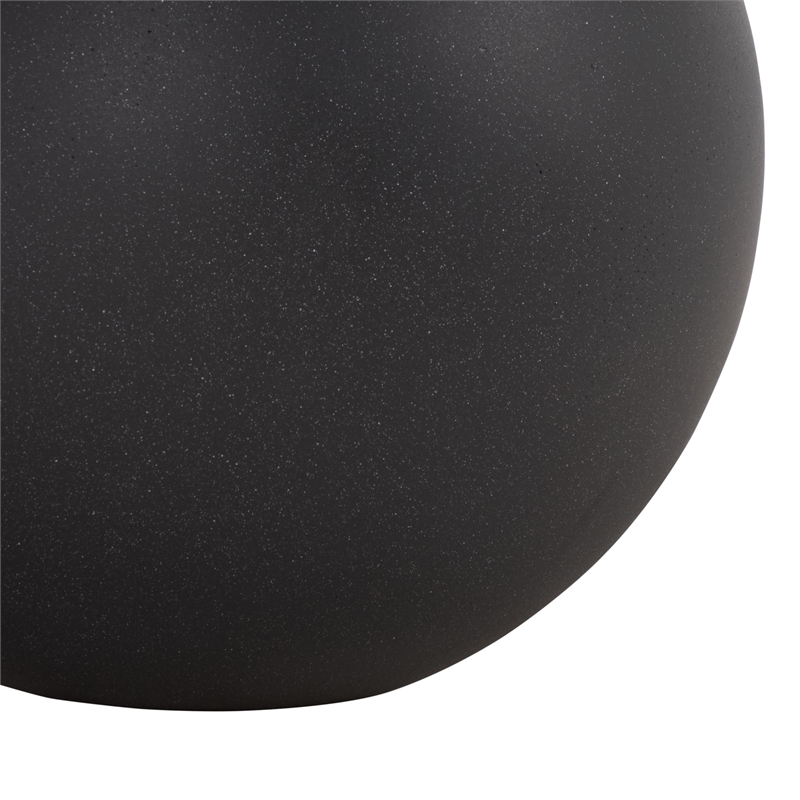 Safavieh Tina 3 Ball Round Coffee Table in Black