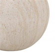 Safavieh Tina 3 Ball Round Coffee Table in Beige