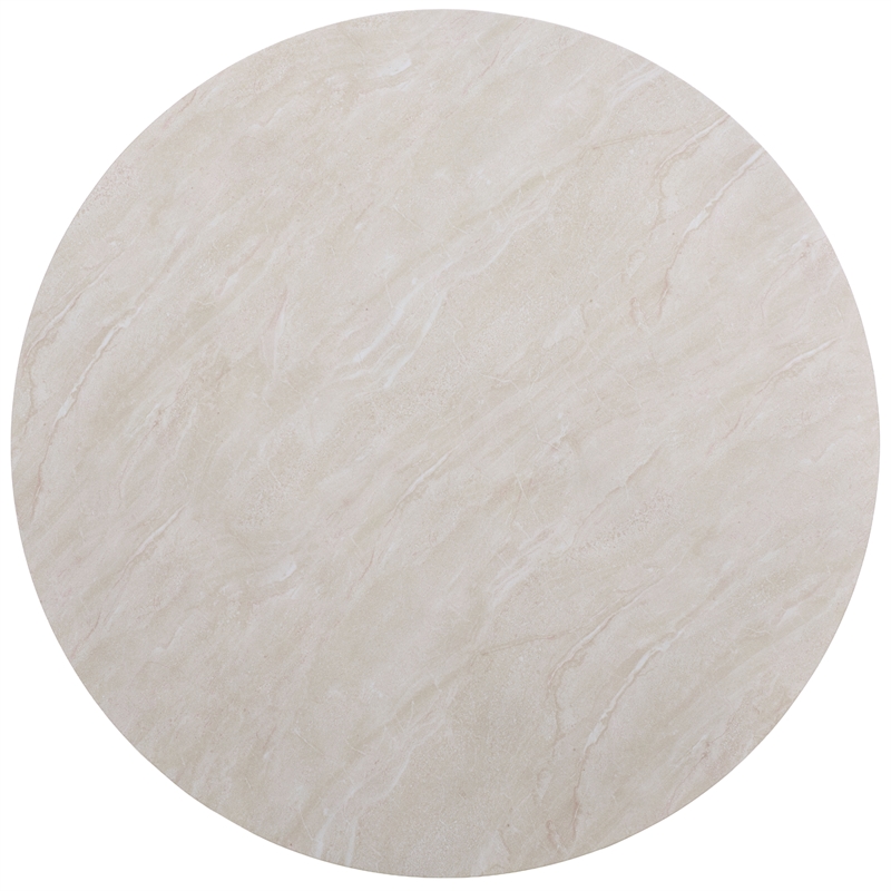 Safavieh Tina 3 Ball Round Coffee Table in Smoke