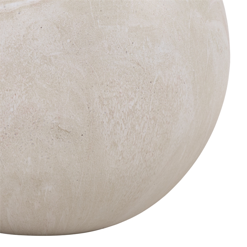 Safavieh Tina 3 Ball Round Coffee Table in Smoke