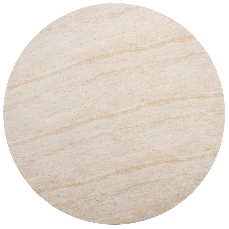 Safavieh Tina Round Dining Table  in Beige