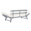 Safavieh Tandra Wood Daybed in Ash / Beige