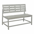 Safavieh Ruben Wood Balcony Bench and Table in Ash