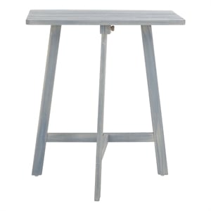 Safavieh Benton Wood Balcony Table in Ash