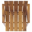 Safavieh Tucker Stacking Wood Chair in Teak