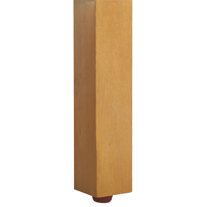 Safavieh Napoli 3-Seater Wood Bench in Oak / Cream