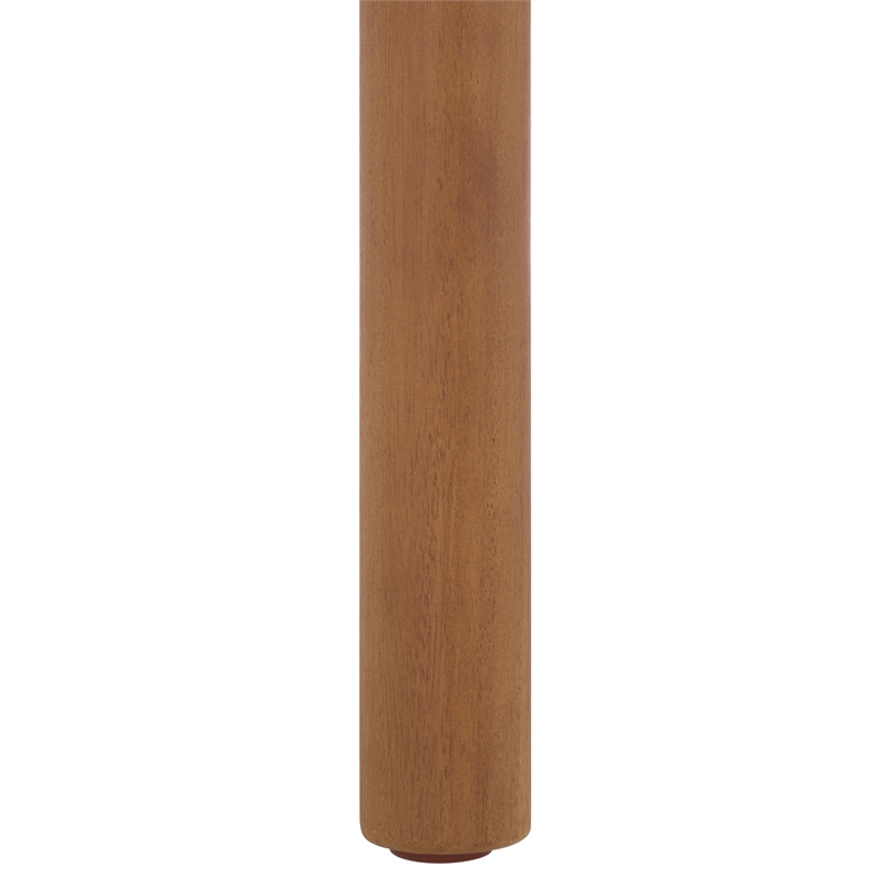 Safavieh Cardori Wood Bench + Table in Teak / Brown / Cream