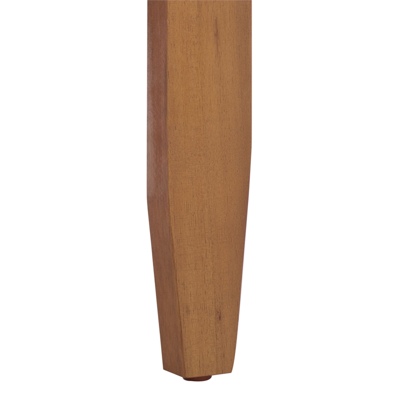 Safavieh Alta Wood Chair Set of 2  in Teak / Brown / Cream