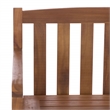 Safavieh Kelter Wood Bench Box in Teak