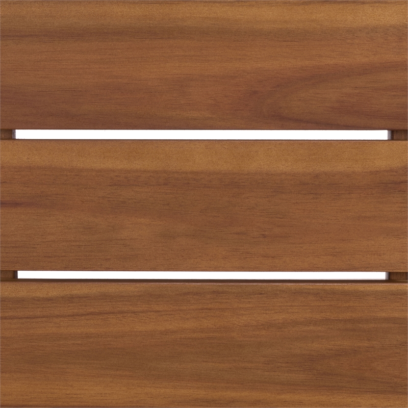 Safavieh Kelter Wood Bench Box in Teak